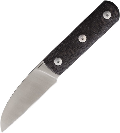 Straight Line Ally EDC Fixed Blade Knife Carbon Fiber - STR8ALCF 