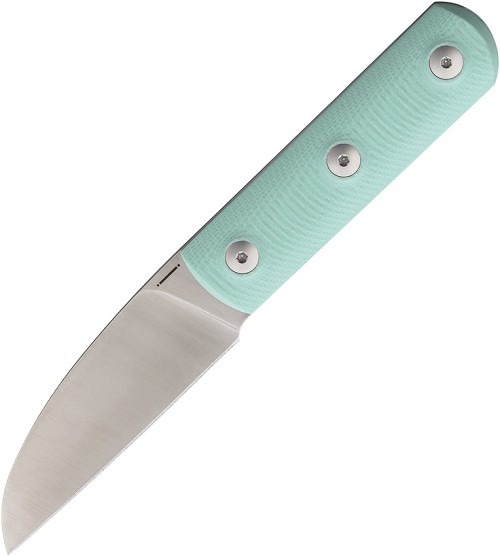 Straight Line Ally EDC Fixed Blade Knife Teal G10 - STR8ALTG 
