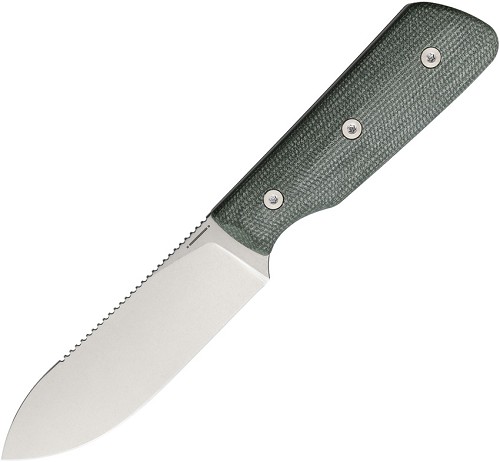 Straight Line Bigger Digger Fixed Blade Knife Green - STR8BDGGC 
