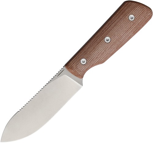 Straight Line Bigger Digger Fixed Blade Knife Natural - STR8BDGNC 