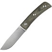 Straight Line Buster Fixed Blade Knife Green Micarta - STR8BSGC 