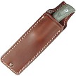 Straight Line Buster Fixed Blade Knife Green Micarta - STR8BSGC 