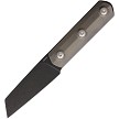 Straight Line Erny Fixed Blade Knife Bronze Titanium - STR8ERTBRD 