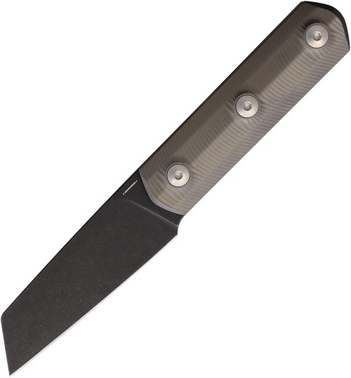 Straight Line Erny Fixed Blade Knife Bronze Titanium - STR8ERTBRD 