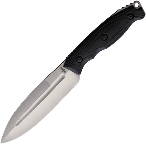 S-TEC Fixed Blade Knife Black - STT25146 