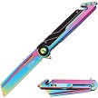 STT271288COL S-TEC Framelock Pocket Knife A/O Spectrum 