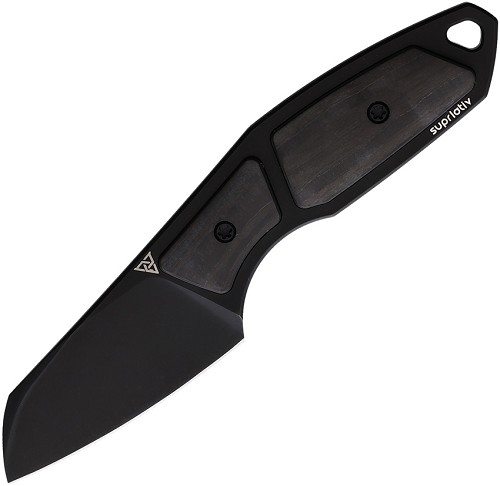 Suprlativ Hella Fixed Blade Knife Carbon Fiber - SUP002 