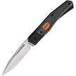 Suprlativ Infidel Slip Joint Pocket Knife Black Micarta - SUP016 