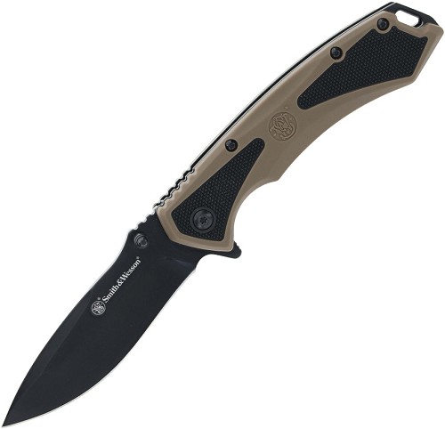 Smith & Wesson Extreme Ops Linerlock Pocket Knife Spring Assisted - SW1205911 