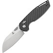 Tenable Model 6 Crossbar Lock Pocket Knife Carbon Fiber - T1022V1 