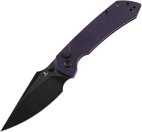 Tenable Fenrir Button Lock Pocket Knife Purple - T1034F10 
