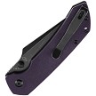 Tenable Fenrir Button Lock Pocket Knife Purple - T1034F10 