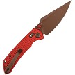 Tenable Fenrir Crossbar Lock Pocket Knife Red - T1034V17 