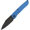Kansept Nettle Linerlock Pocket Knife Blue Aluminum - T1103A2 