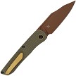 Kansept Nettle Linerlock Pocket Knife Olive G10 - T1103A4 