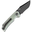 T1122A2 Tenable Fermi Linerlock Pocket Knife Jade G10 