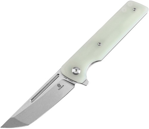 Tenable Anomaly Linerlock Pocket Knife Jade G10 - T2038T4 