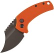 Kansept Wasp Button Lock Pocket Knife Orange - T2144F2 