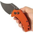 Kansept Wasp Button Lock Pocket Knife Orange - T2144F2 