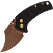 Kansept Wasp Button Lock Pocket Knife Black - T2144F3 