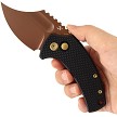 Kansept Wasp Button Lock Pocket Knife Black - T2144F3 