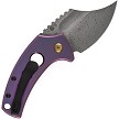 Kansept Wasp Button Lock Pocket Knife Purple Titanium - T2144F6 
