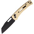 Defcon Axis Lock Pocket Knife Tan - TD023DC 