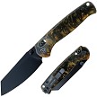 Defcon Artifact Axis Lock Pocket Knife Black Gold - TD024BKGD 