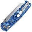 Defcon Artifact Axis Lock Pocket Knife Blue White - TD024BLWT 