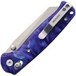 Defcon Marble Resin Axis Lock Folder Pocket Knife - TD024BL 