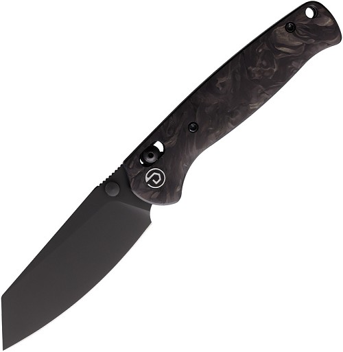 Defcon Marble Resin Axis Lock Folder Pocket Knife - TD024CFBK 