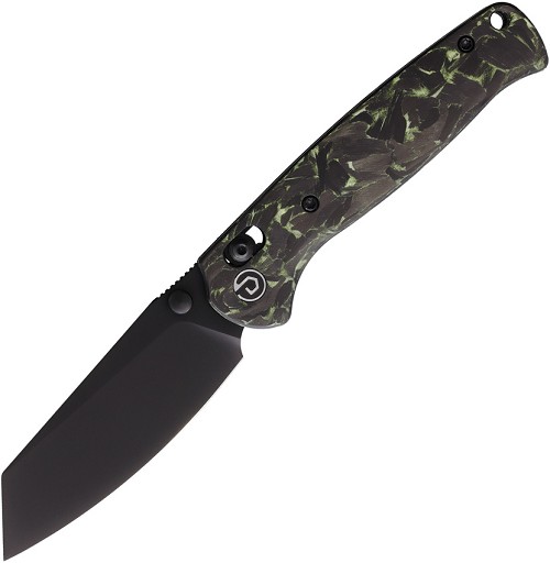 Defcon Marble Resin Axis Lock Folder Pocket Knife - TD024CFGN 