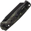 Defcon Marble Resin Axis Lock Folder Pocket Knife - TD024CFGN 