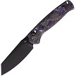 Defcon Marble Resin Axis Lock Folder Pocket Knife - TD024CFPP 
