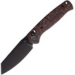 Defcon Marble Resin Axis Lock Folder Pocket Knife - TD024CFRDBK 