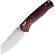 Defcon Marble Resin Axis Lock Folder Pocket Knife - TD024RDBL 