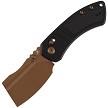 Kansept Korvid V Crossbar Lock Pocket Knife Black - TE2030V1 