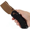 Kansept Korvid V Crossbar Lock Pocket Knife Black - TE2030V1 