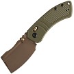 Kansept Korvid V Crossbar Lock Pocket Knife Olive - TE2030V2 