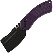 Kansept Korvid V Crossbar Lock Pocket Knife Purple - TE2030V3 