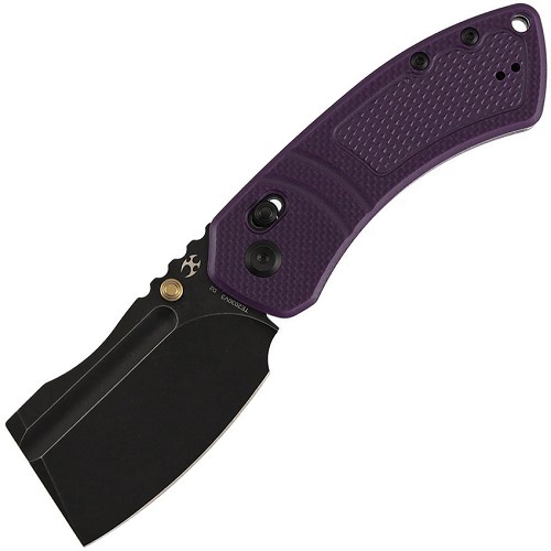 Kansept Korvid V Crossbar Lock Pocket Knife Purple - TE2030V3 