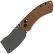 Kansept Korvid V Crossbar Lock Pocket Knife Brown - TE2030V4 