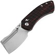 Kansept Korvid V Crossbar Lock Pocket Knife Black Red - TE2030V6 