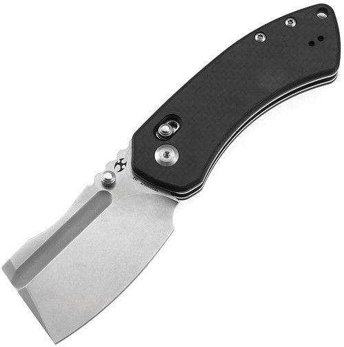 Kansept Korvid V Crossbar Lock Pocket Knife Carbon Fiber - TE2030V7 