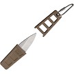 Tekna Xtra Edge Fixed Blade Knife Tan - TEKXET 