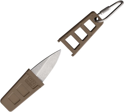 Tekna Xtra Edge Fixed Blade Knife Tan - TEKXET 