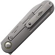 TER101404 Terrain 365 Narwhal Framelock Pocket Knife OD Green Micarta 