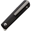 TER10709 Terrain 365 Otter Slip Flip Pocket Knife Carbon Fiber 