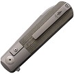 TER10712 Terrain 365 Otter Flip ATB Framelock Pocket Knife OD Green 