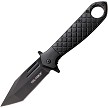 Tac Force Linerlock Pocket Knife Spring Assisted Black - TF1042BK 